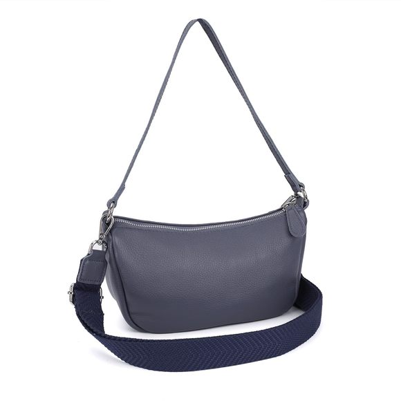 Nhtshadow Blue Genuine Leather Small Crossbody Bags Shoulder :o) - Picture 1 of 7